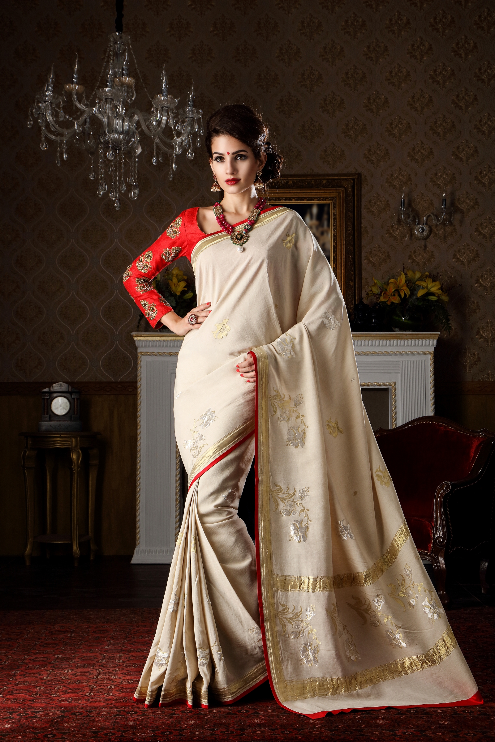 Bridal Red Kanchipuram Silk Sarees Collection